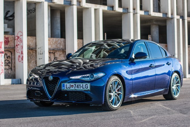 Alfa Romeo Giulia – ist der erste Alfa mit Hinterradantrieb nach dem legendären 75. 