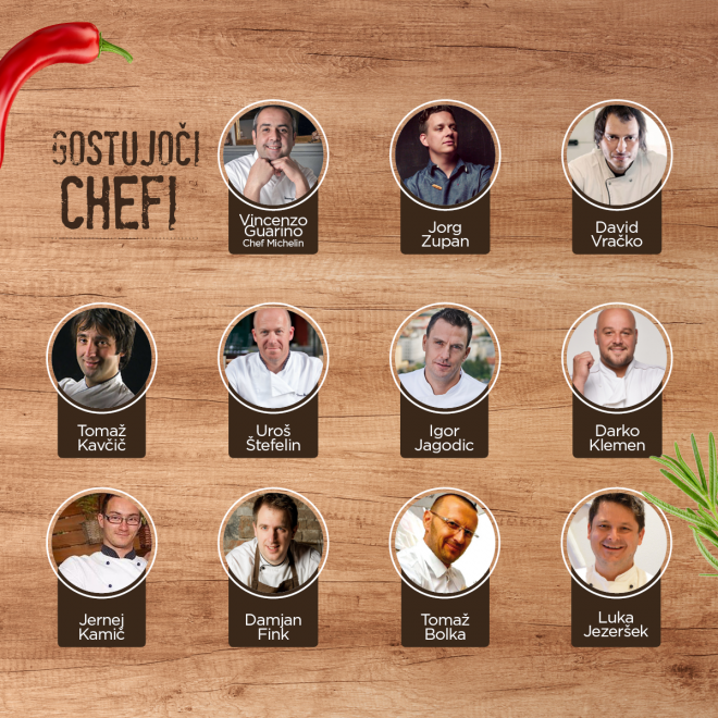 Chef ospiti.