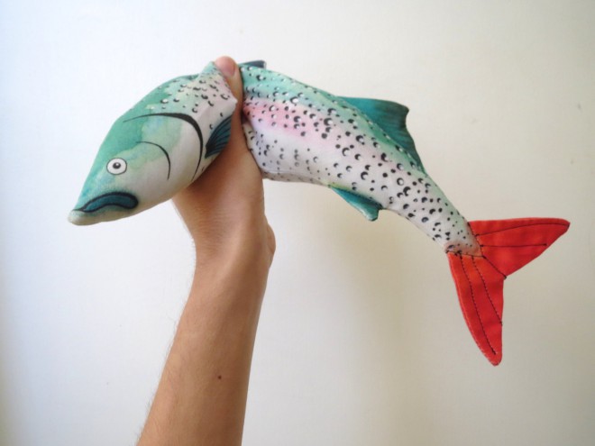 Estas almofadas em forma de peixe prometem um verdadeiro relaxamento.