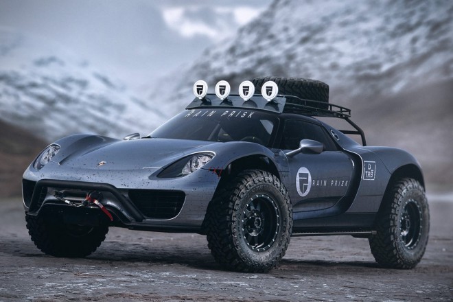 Porsche 918 Spyder Off-Road Concept
