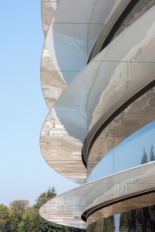 Apple Park bo kljub svoji glomaznosti energetsko nepotraten.