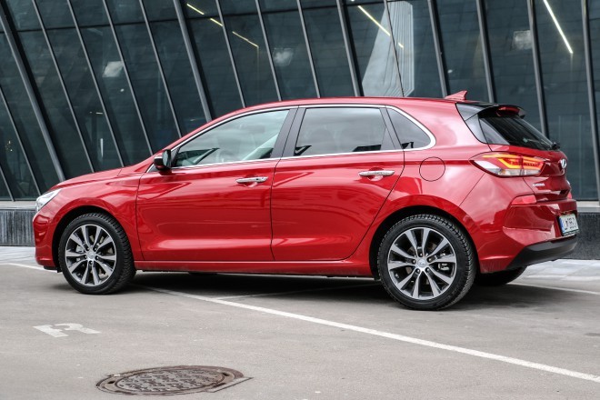 El exterior es suficiente para distinguir al Hyundai I30 de sus competidores. 