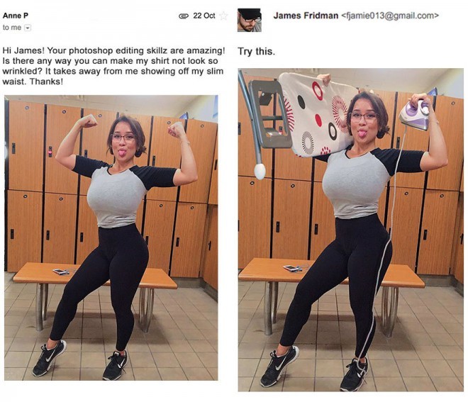James Fridman si marsikoga pošteno privošči.
