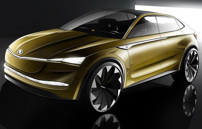 Škoda Mission E napoveduje serijski model.