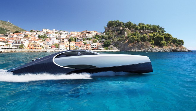 Voor het Palmer Johnson Bugatti Niniette 66-jacht moet je 2,2 miljoen dollar uitgeven.