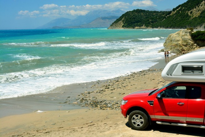 Alla ricerca di spiagge da sogno.
