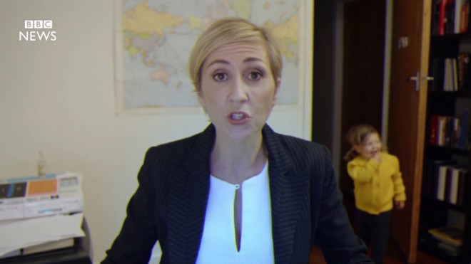 Parodija na BBC-jev intervju.