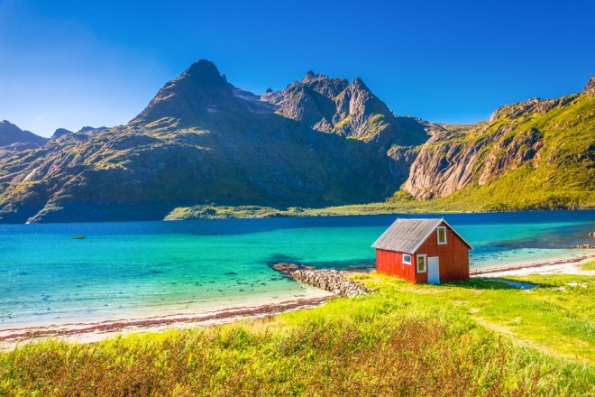 La Norvège offre un agréable abri froid.