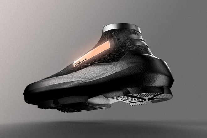 Een futuristisch onderzoek naar wandelschoenen naar Mars.