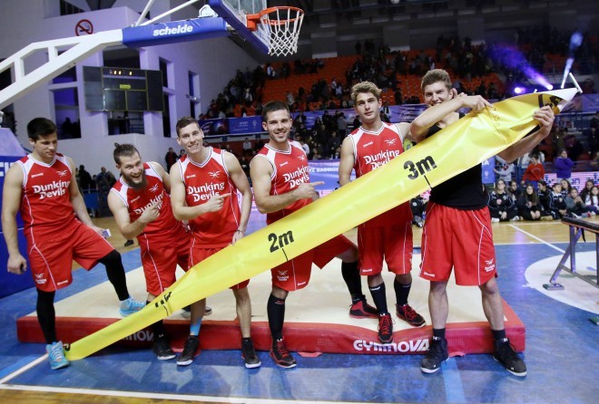 Dunking Devils so postali lastniki Guinessovega rekorda.