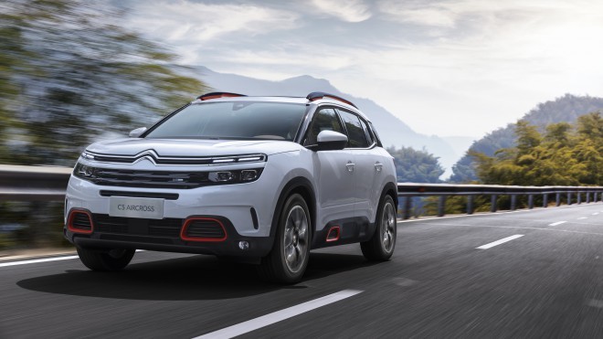 Citroën C5 Aircross tulee aluksi saataville Kiinassa.