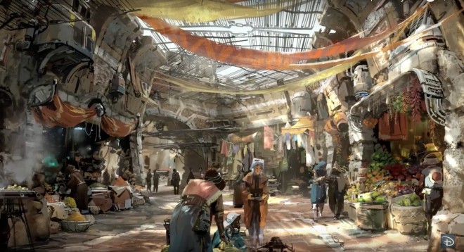 The Star Wars Land theme park will have a Moroccan twist.