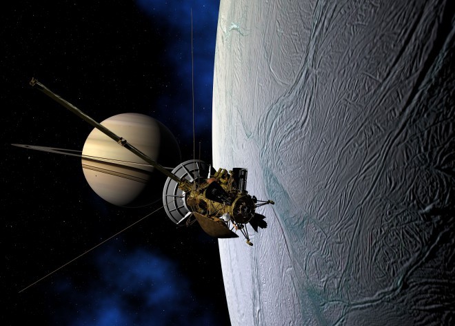 Cassini na delu.