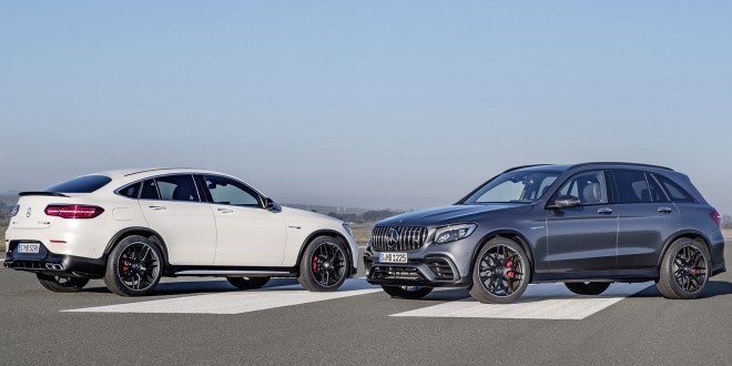 Mercedes-Benz AMG GLC63 kot klasični športni terenec in kupe.