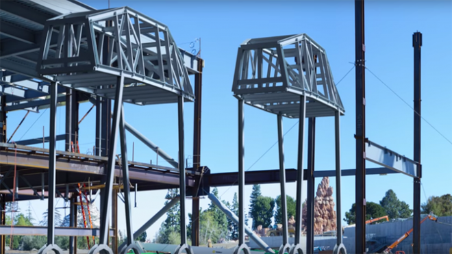 Star Wars Land is already deep in the making.