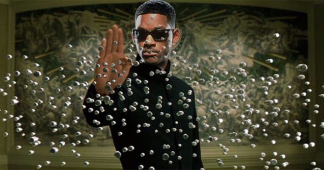 Will Smith kot Neo.