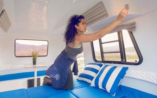 ¡El interior es completamente modular y cambia en un instante! 