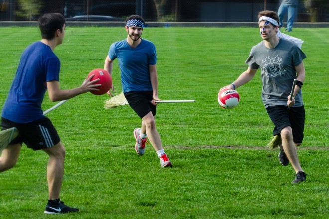 Quidditch na podłodze