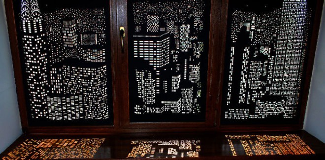Blackout curtains can make you feel like you're living in a luxury penthouse. 