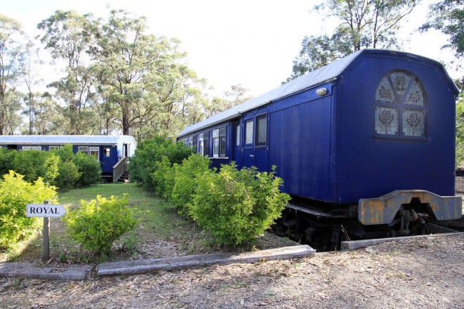 WAGON DE TRAIN, POKOLBIN (Australie)