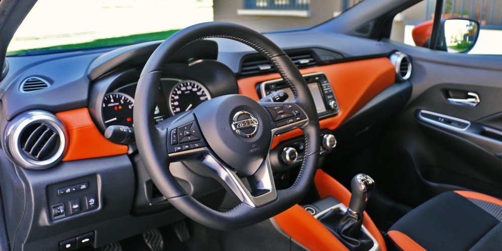 There is also a wide range of personalization options for the Micra interior. 