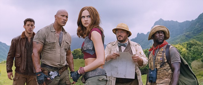 Pustolovski film Jumanji: Dobrodošli v džungli