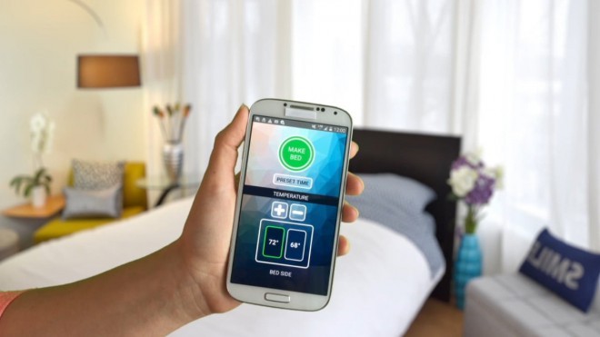 Du kan lave SmartDuvet Breeze via appen. 