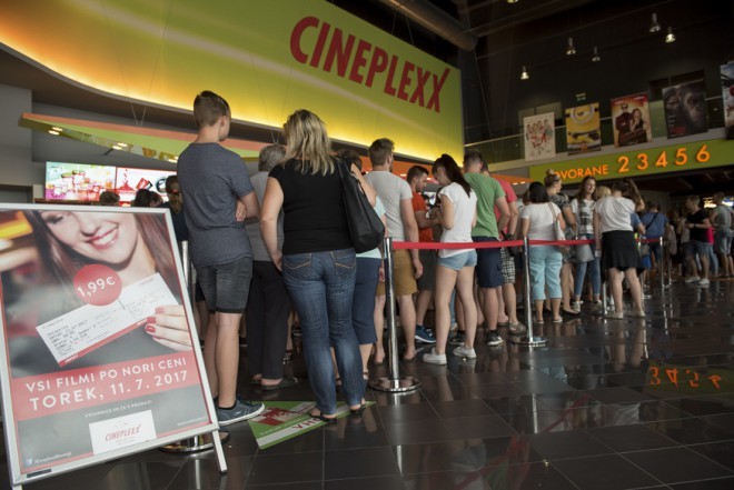 Nori torek v Cineplexxu