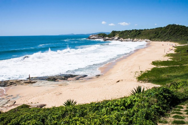 Praia do Pinho, Balneário Camboriú, Brasil