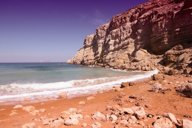 Red Beach, Kreta, Hellas