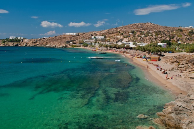 Paradise Beach, Mykonos, Hellas