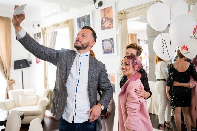 Tudi Zlatko in Nina Šušnjara ljubita selfije! 