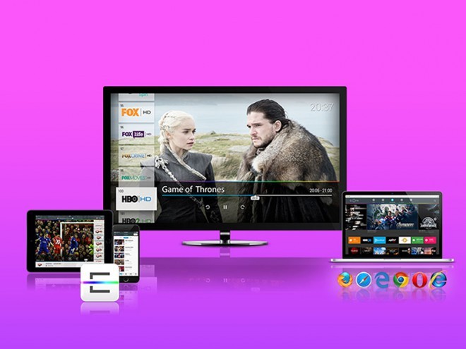LA TELEVISIONE ATTRAVERSO L'APP PER SMART TV