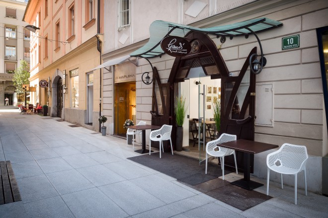 The Gaudi restaurant awaits you in the center of Ljubljana. 