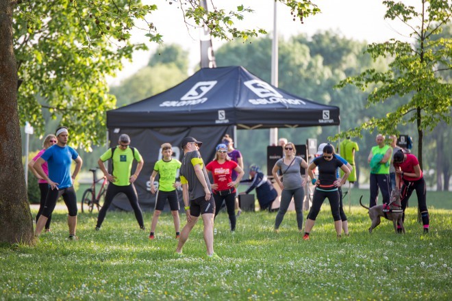 If you would like to improve your running technique, join the Salomon "trail" running school.
