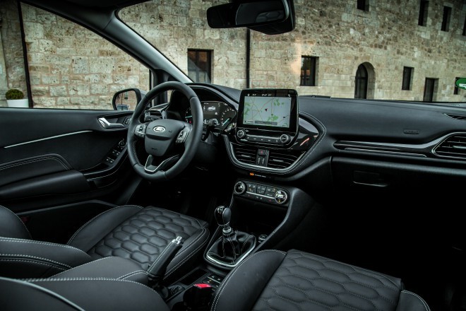 Ford afferma che la Fiesta è l'auto tecnologicamente più avanzata nel suo segmento. Foto: Ford