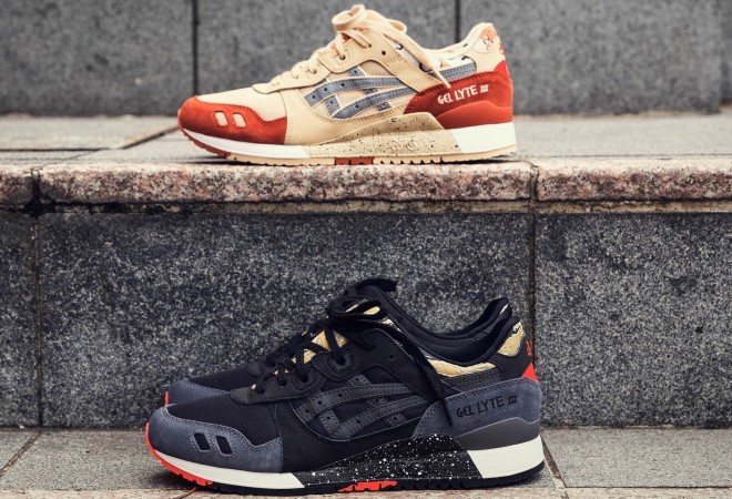Novi Asics Gel-Lyte III pack so na voljo tudi v trgovini The Athlete's Foot. 