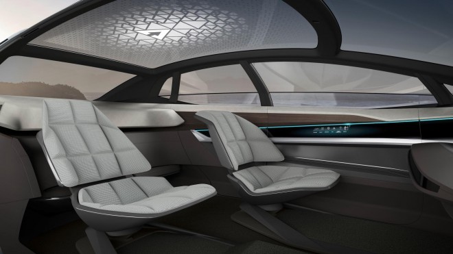 Audi Aicon - notranjost kot v letalu 