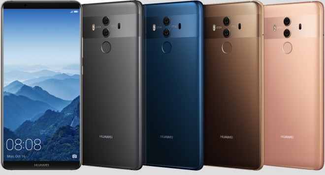 Družina Huawei je bogatejša za pametna telefona Huawei Mate 10 in Mate 10 Pro.