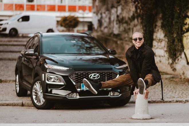 HYUNDAI KONA & FILIP KRŽIŠNIK / Foto: Tomaž Kos