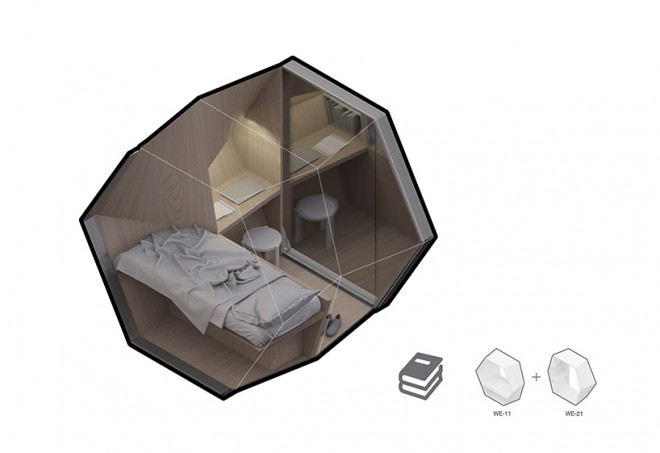 Bivalne enote za brezdomce, ki jih bodo natisnili 3D tiskalniki