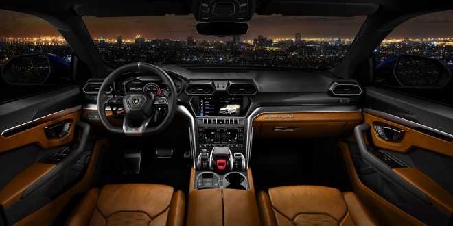 Lamborghini Urus: v notranjosti prevladuje "Lambo" funkcionalnost 