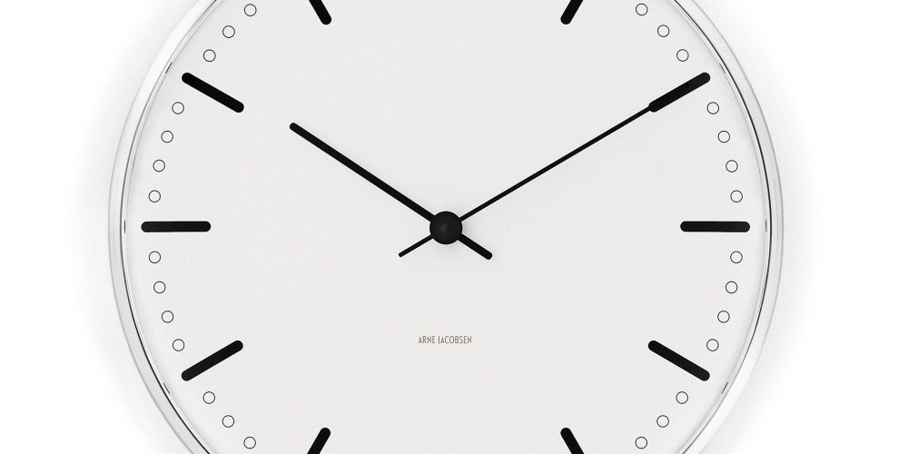 Arne Jacobsen City Hall Clock