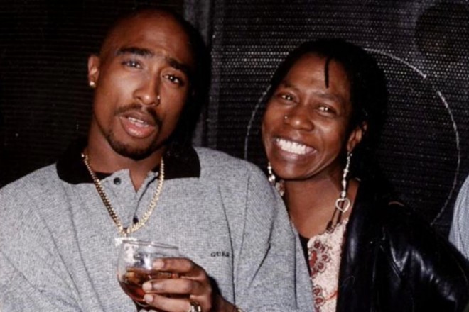 Tupac z mamo