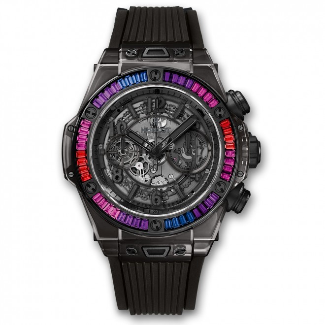 Hublot, Big Bang Unico All Black Sapphire Galaxy