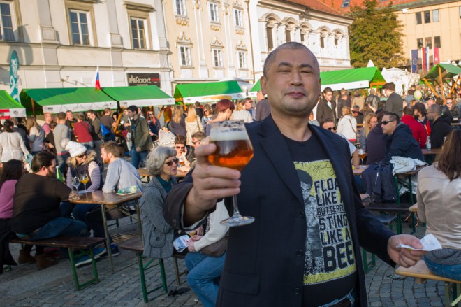 Marko Beer Fest Ljubljanassa pääset maistelemaan erilaisia oluita. 