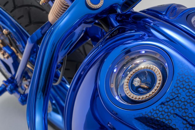 Edición azul de Harley-Davidson