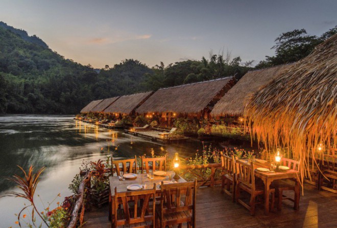 River Kwai Jungle Rafts, Kanchanaburi, Thailand