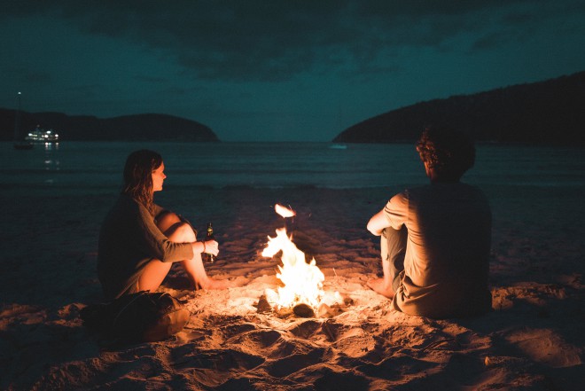 Para ti, las fogatas con amigos son un auténtico placer