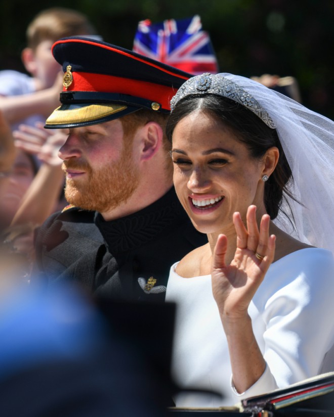 El príncipe Harry y la princesa Meghan se casaron el 19 de mayo de este año. 